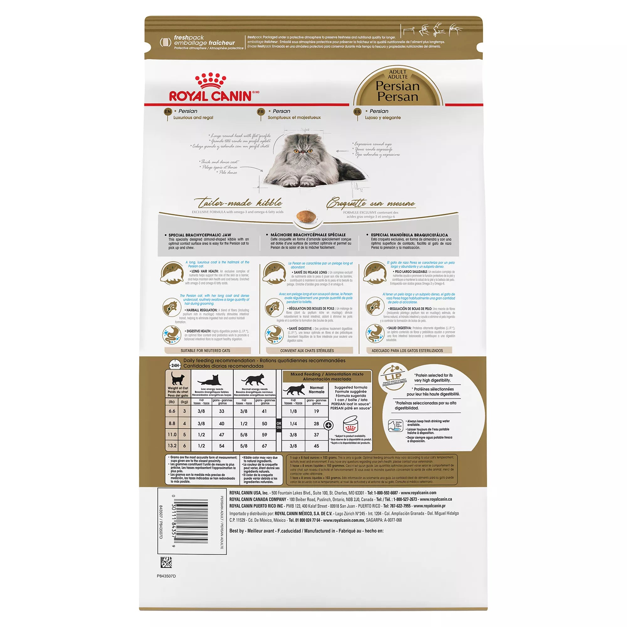Royal Canin Feline Breed Nutrition Persian Breed Adult Dry Cat Food
