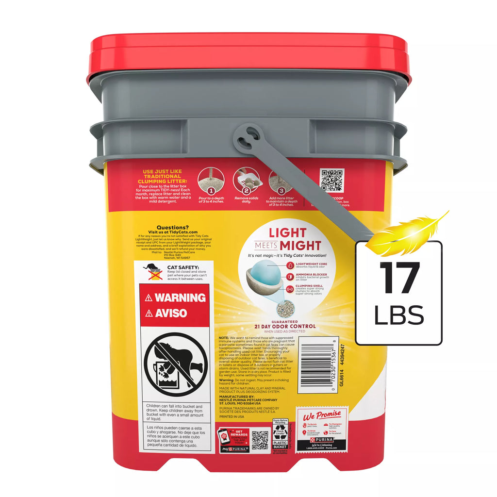 Purina Tidy Cats 24/7 Performance Multi-Cat Clumping Cat Litter - Lightweight