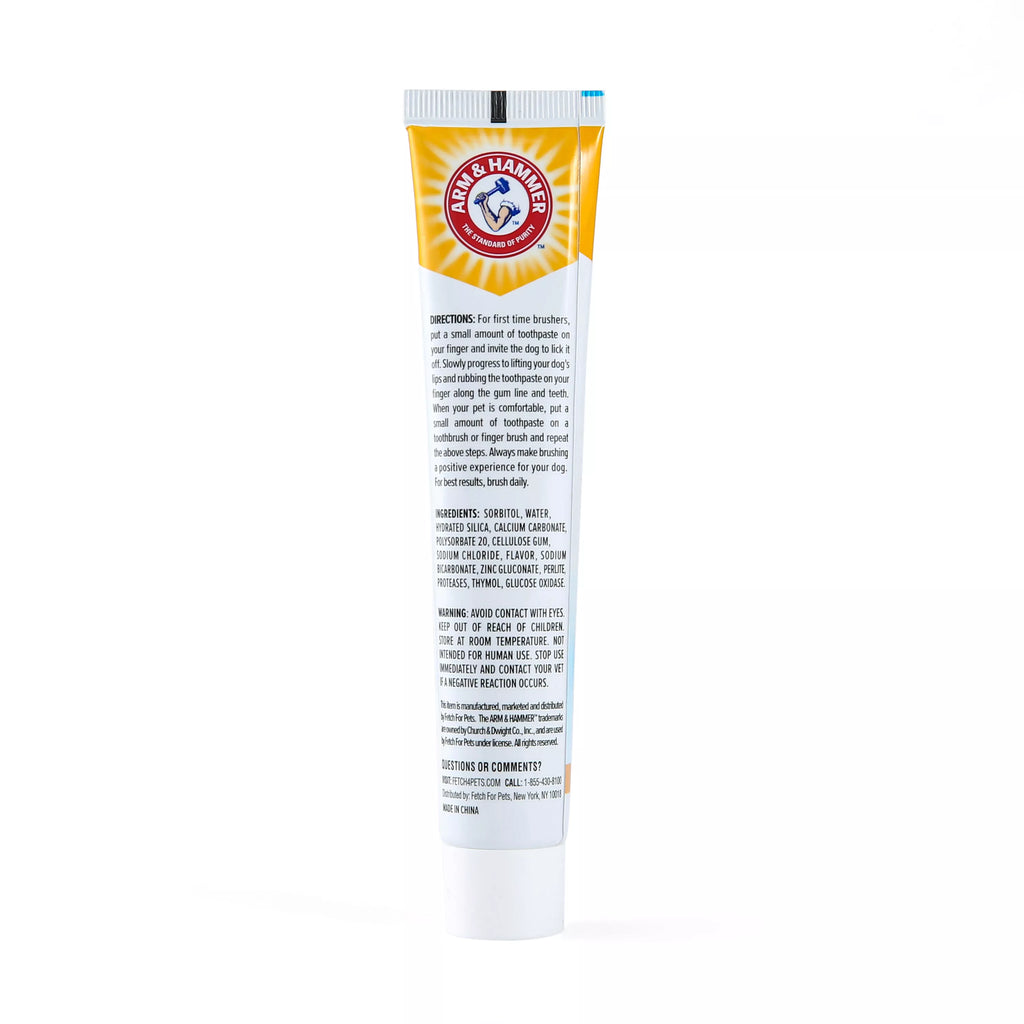 Arm & Hammer Fresh Breath Enzymatic Dog Toothpaste - Vanilla Ginger