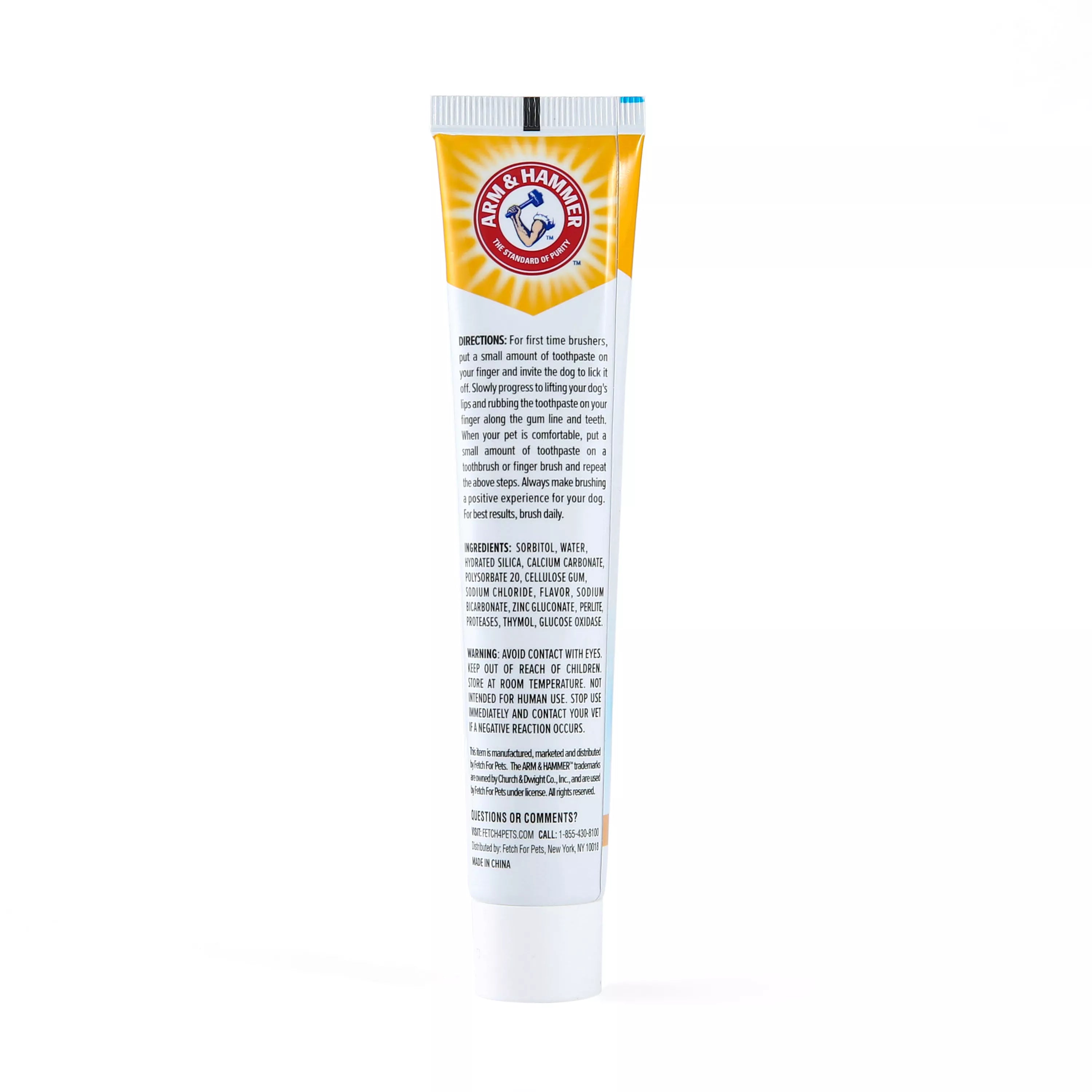 Arm & Hammer Fresh Breath Enzymatic Dog Toothpaste - Vanilla Ginger
