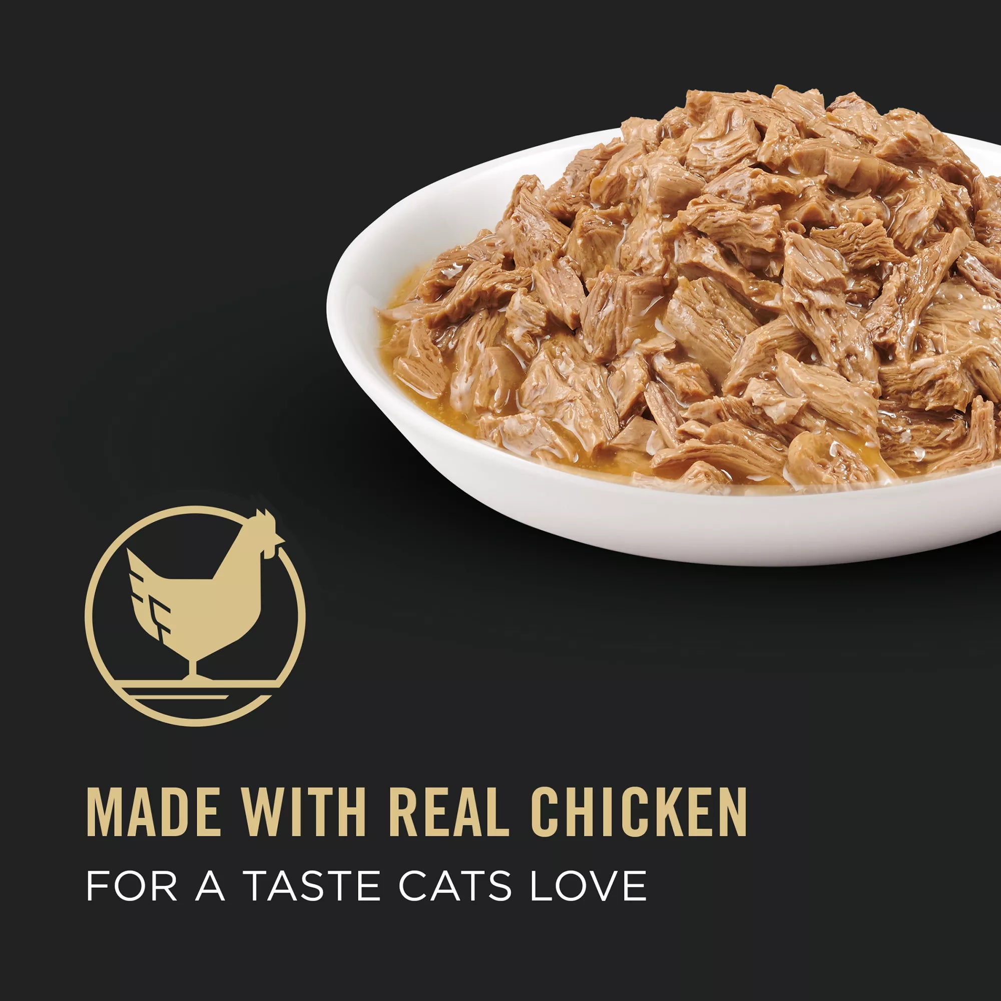 Purina Pro Plan Healthy Metabolism Wet Cat Food - Adult - High-Protein Pet Food, With Vitamins, 3 Oz
