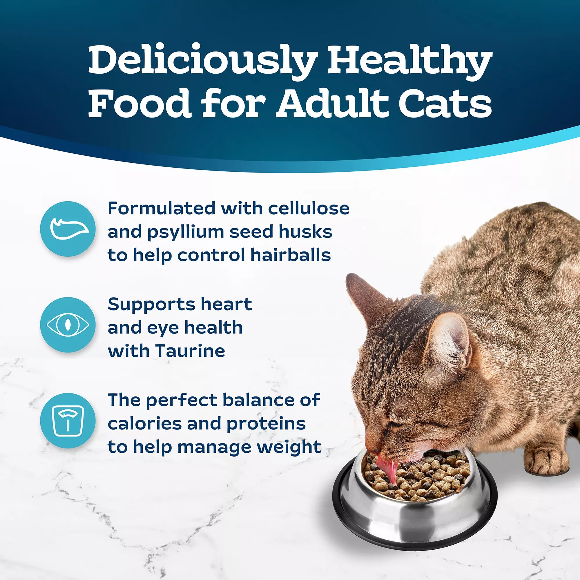Blue Buffalo Tastefuls  Adult Dry Cat Food - Natural Pet Food, Chicken