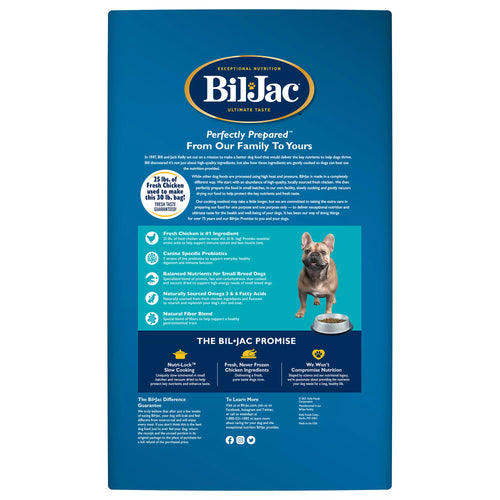 Bil-Jac Small Breed Adult Dog Food - Dry