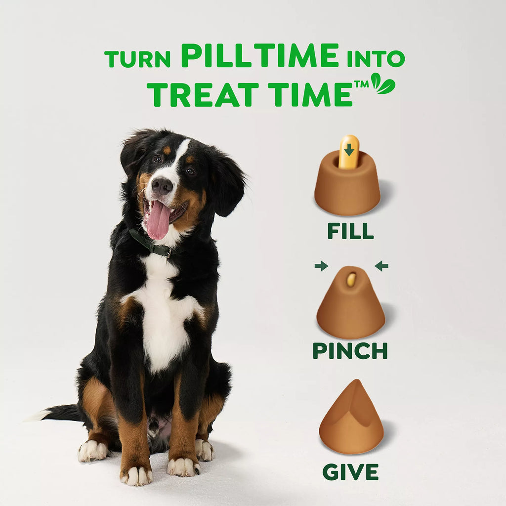 Greenies Pill Pockets Capsule Sized Chicken Flavored Dog Treats - Pill Administration Assistant