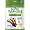 WHIMZEES Brushzees Medium Dental Dog Treat - Natural Pet Food, Grain-Free Pet Food
