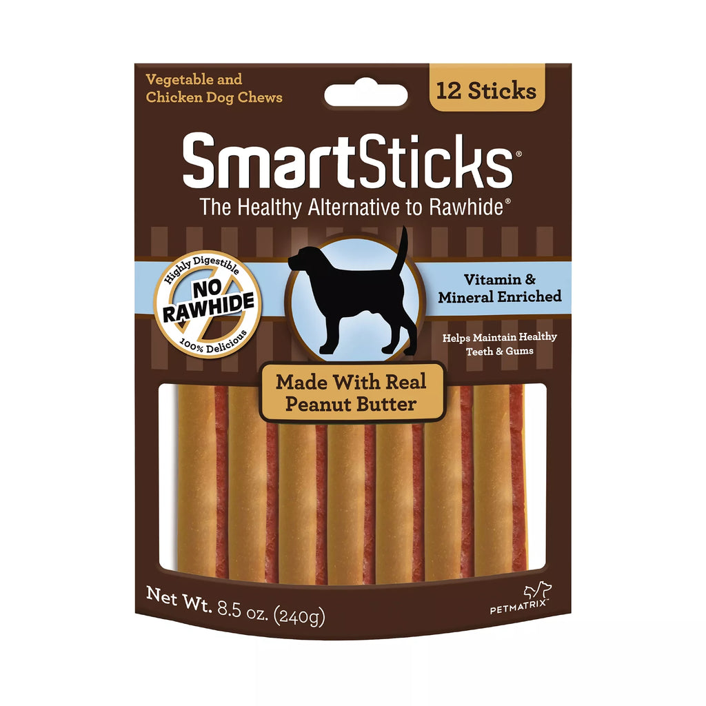 SmartSticks Peanut Butter Chew Dog Treat