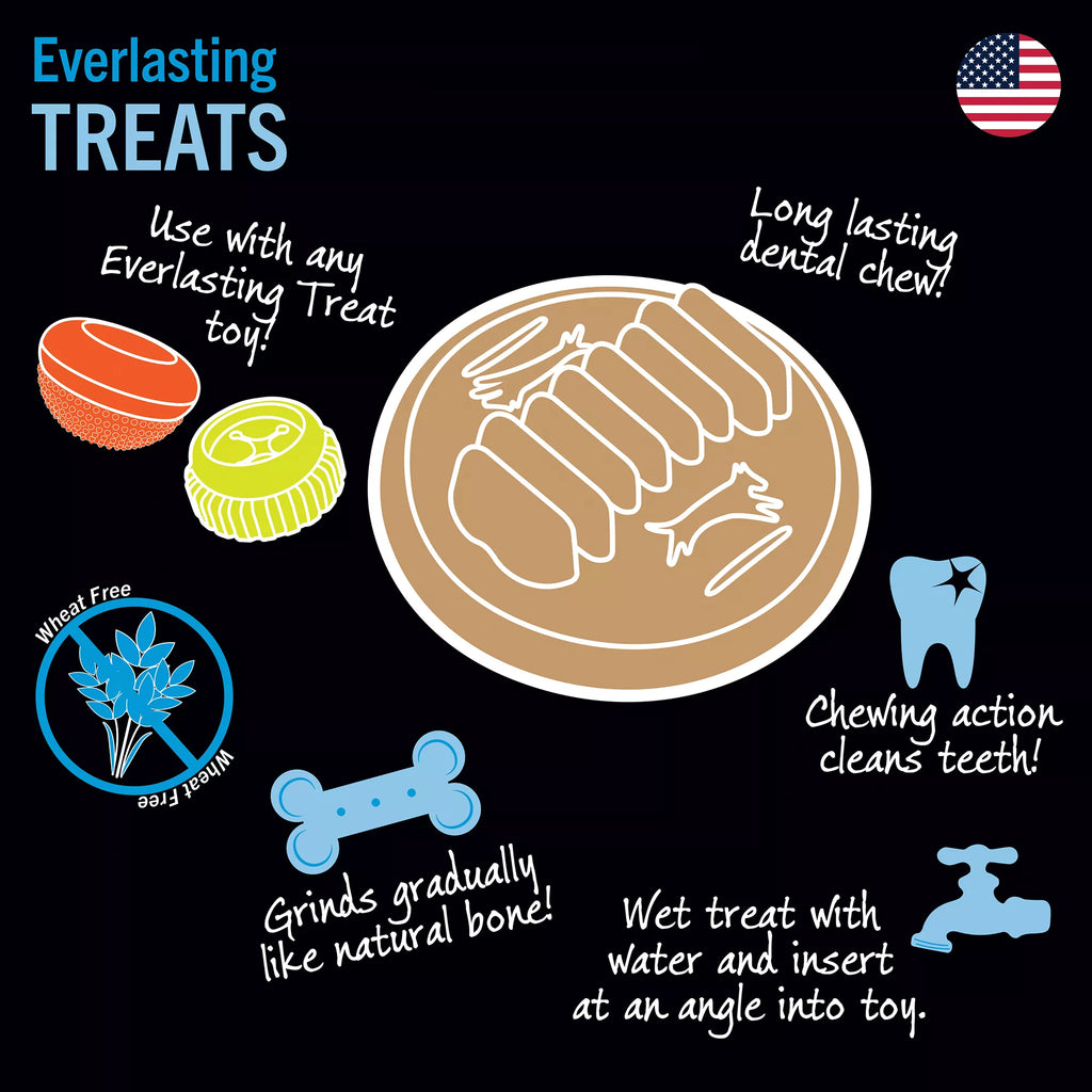 Starmark Everlasting Treats Dog Toy Treat Insert - Chicken Flavor