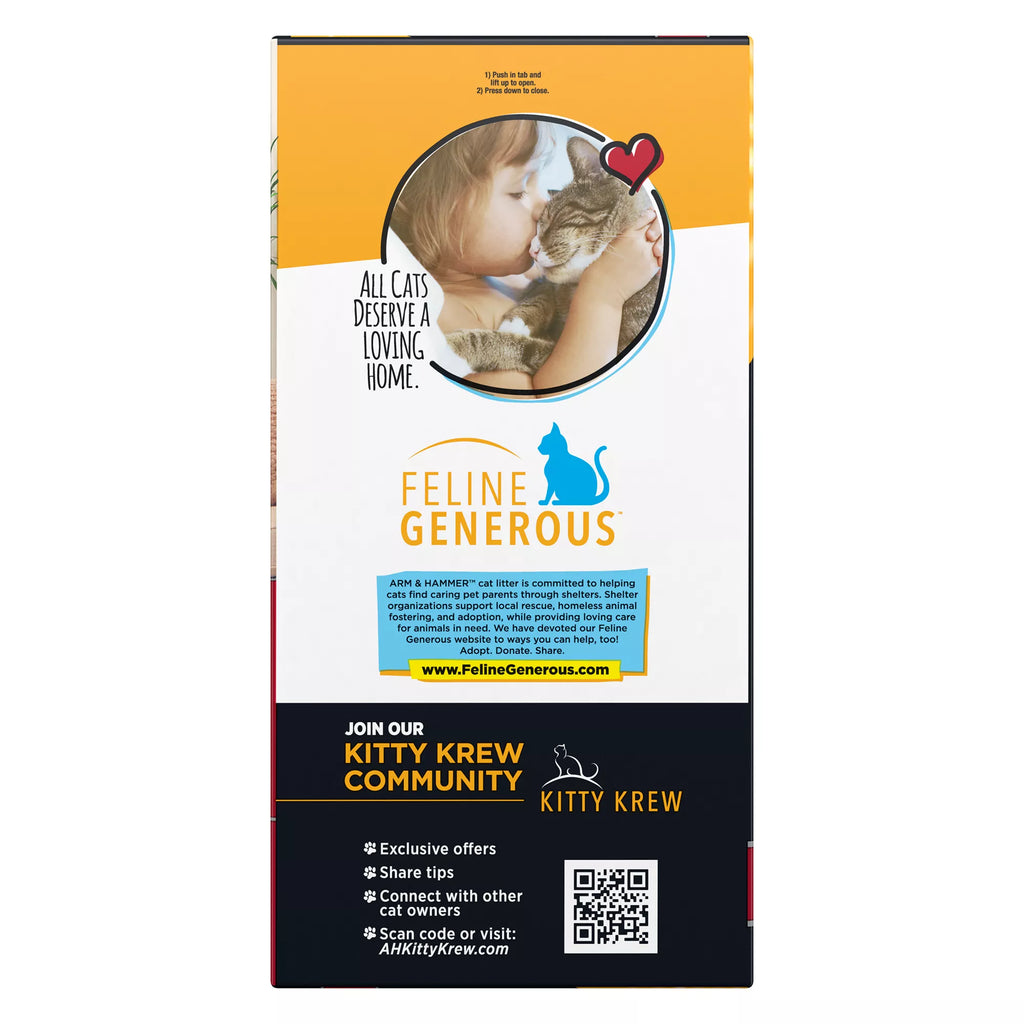 Arm & Hammer Clump & Seal Multi-Cat Clumping Cat Litter - Low Dust Litter