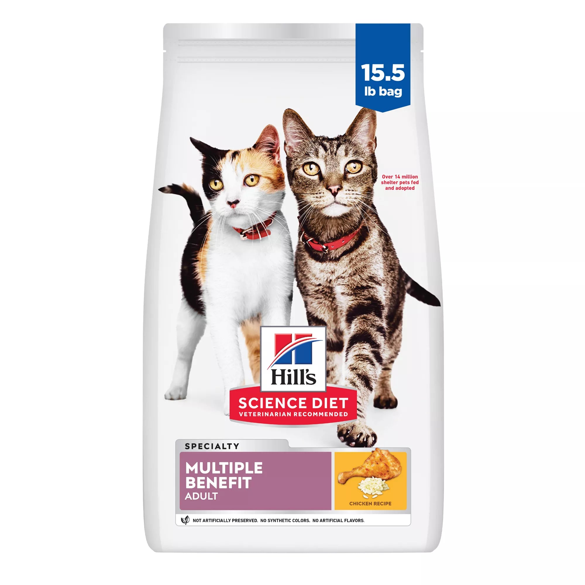Hill's Science Diet Multiple Benefit Adult Dry Cat Food - Chicken