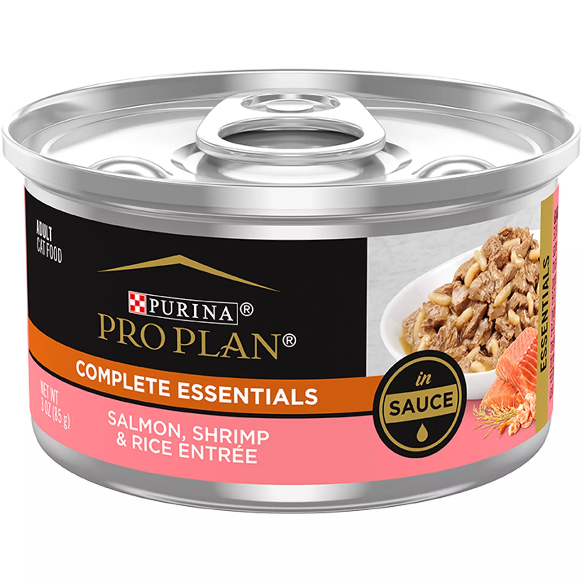 Purina Pro Plan Complete Essentials Wet Cat Food - Adult - Antioxidants, High-Protein Pet Food, 3 Oz