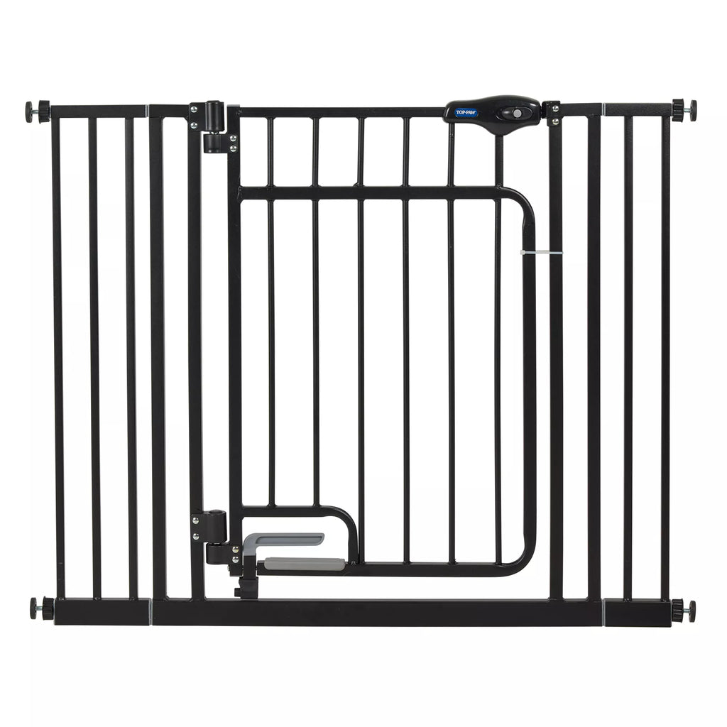 Top Paw Hands-Free Walk-Through Pet Gate