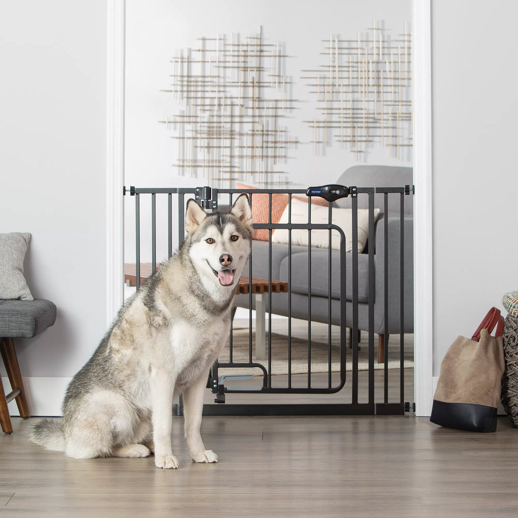 Top Paw Hands-Free Walk-Through Pet Gate