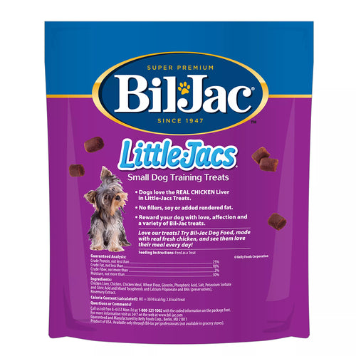 Bil-Jac Little-Jacs Chicken Liver Small Breed Training Treats