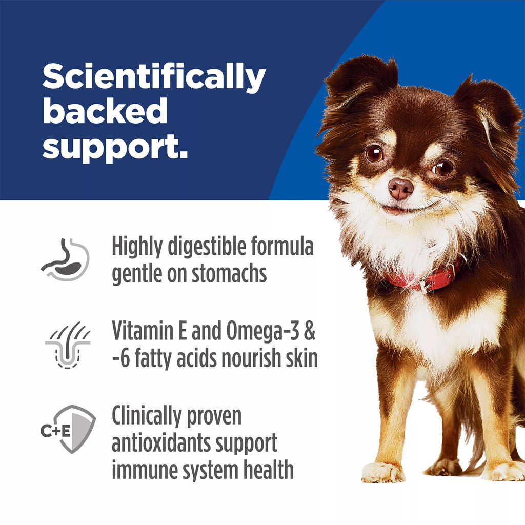 Hill's Science Diet Sensitive Skin & Stomach Food Small & Mini Adult Dog Dry Food - Chicken & Rice