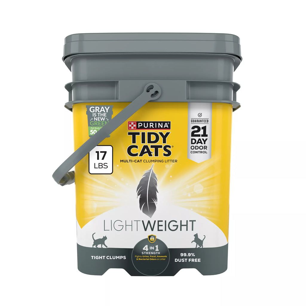 Purina Tidy Cats 4-in-1 Strength Multi-Cat Clumping Cat Litter - Lightweight