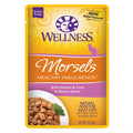Wellness Healthy Indulgence Morsels Adult Cat Food - Grain-Free Pet Food, Natural Pet Food, Salmon & Tuna