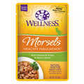 Wellness Healthy Indulgence Morsels Adult Cat Food - Grain-Free Pet Food, Natural Pet Food, Chicken & Turkey