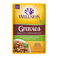 Wellness Healthy Indulgence Gravies Adult Cat Food - Grain-Free Pet Food, Natural Pet Food, Chicken & Turkey