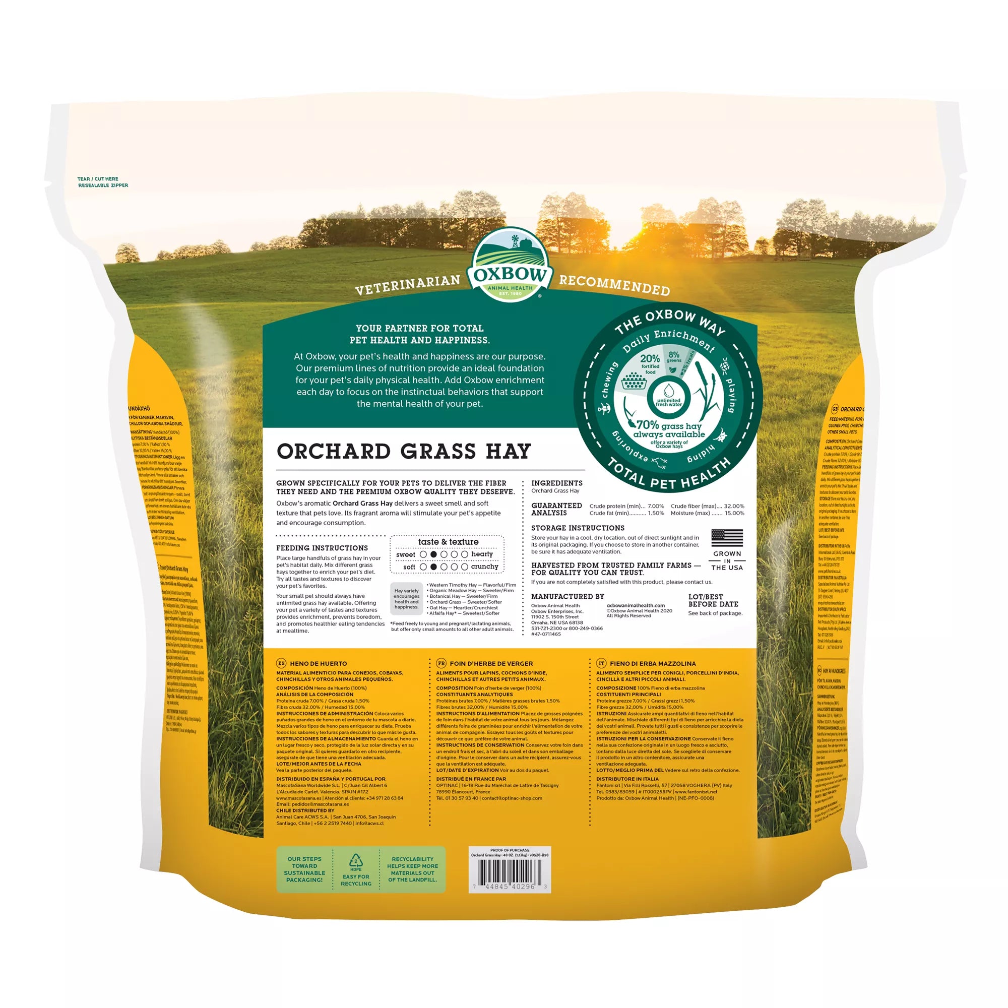 Oxbow Orchard Grass