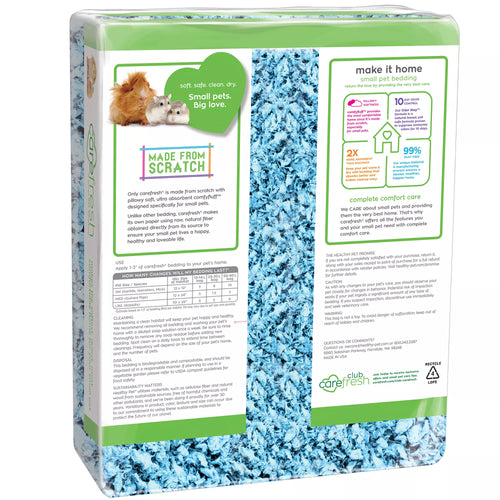 carefresh Colorful Creations Small Pet Bedding - Blue