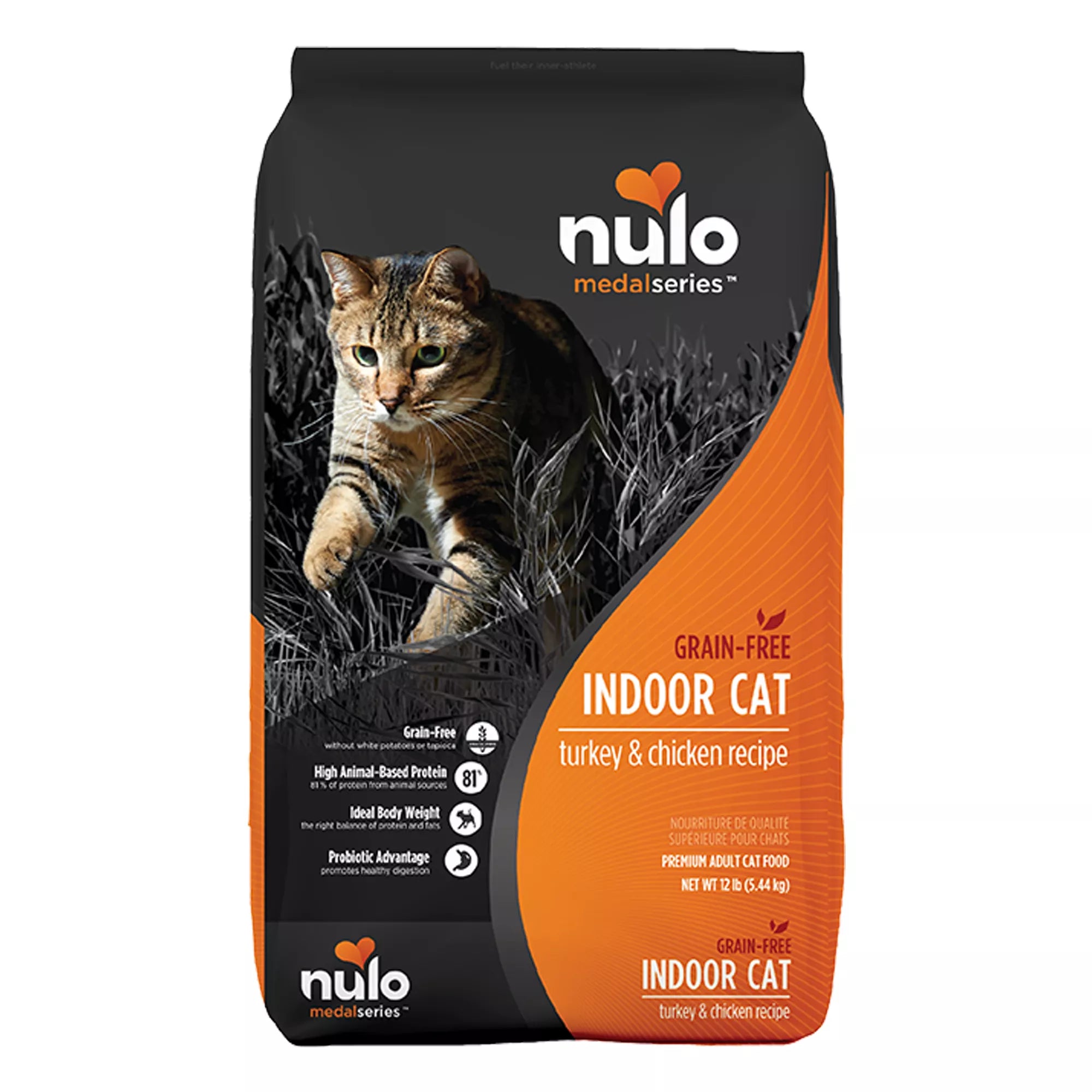 Nulo MedalSeries  Adult Dry Cat Food - Grain-Free Pet Food, Turkey & Chicken