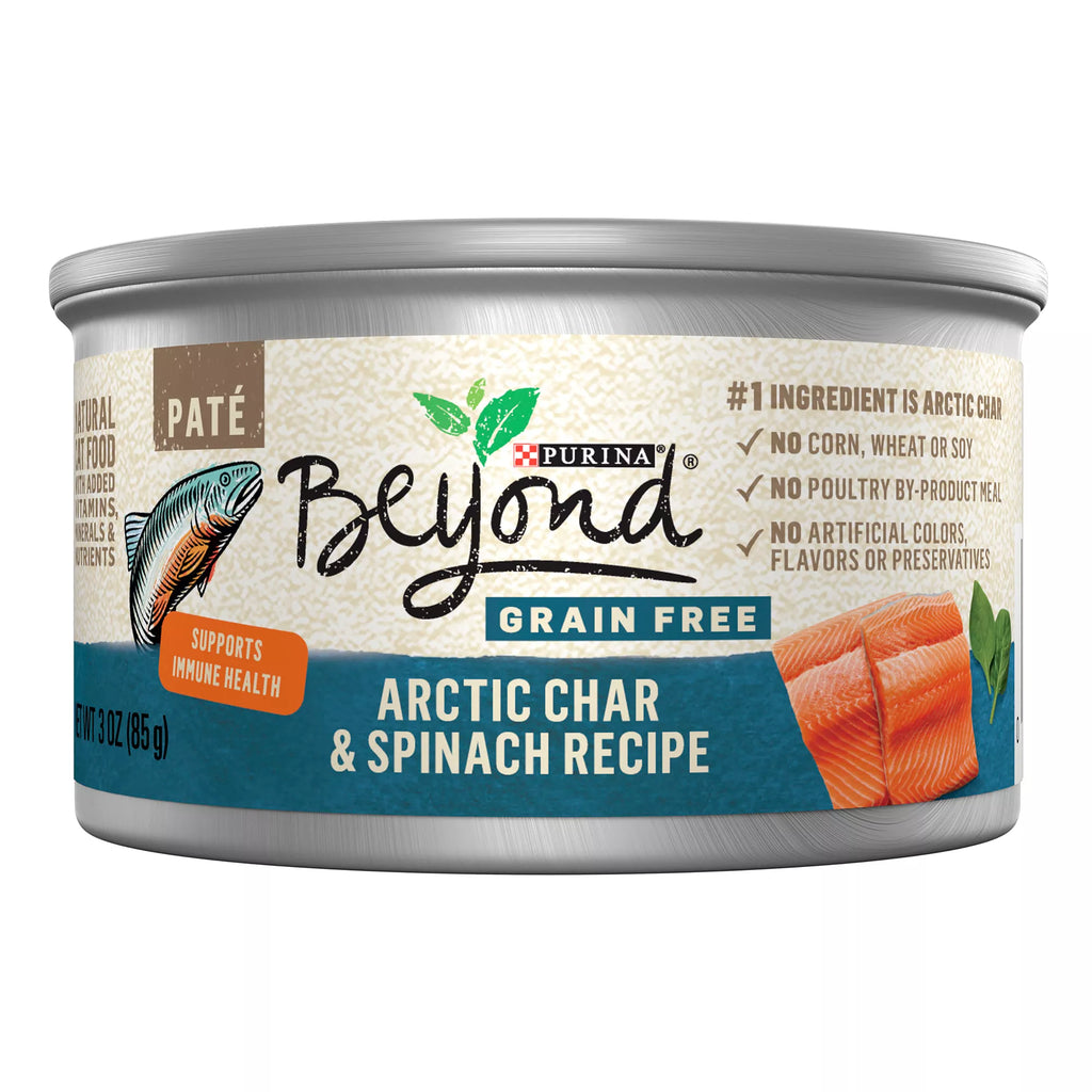 Purina Beyond Grain-Free Pet Food Adult Cat Wet Food - 3.33 oz., Grain-Free Pet Food, Corn, Wheat & Soy Free