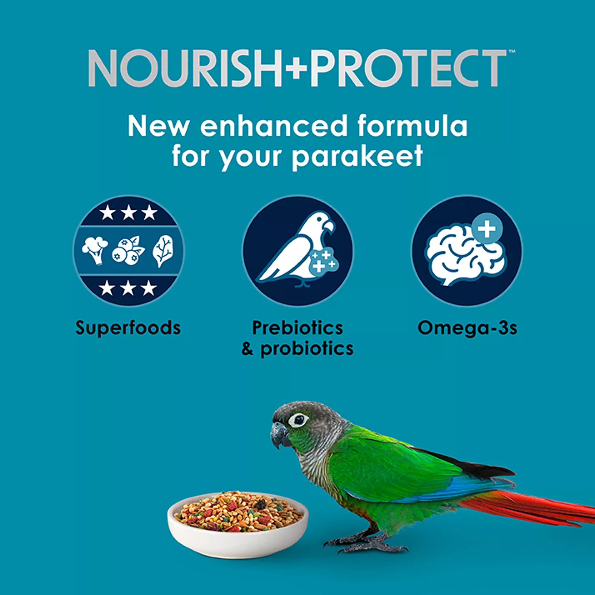 KAYTEE FDPH Feather Parakeet Bird Food