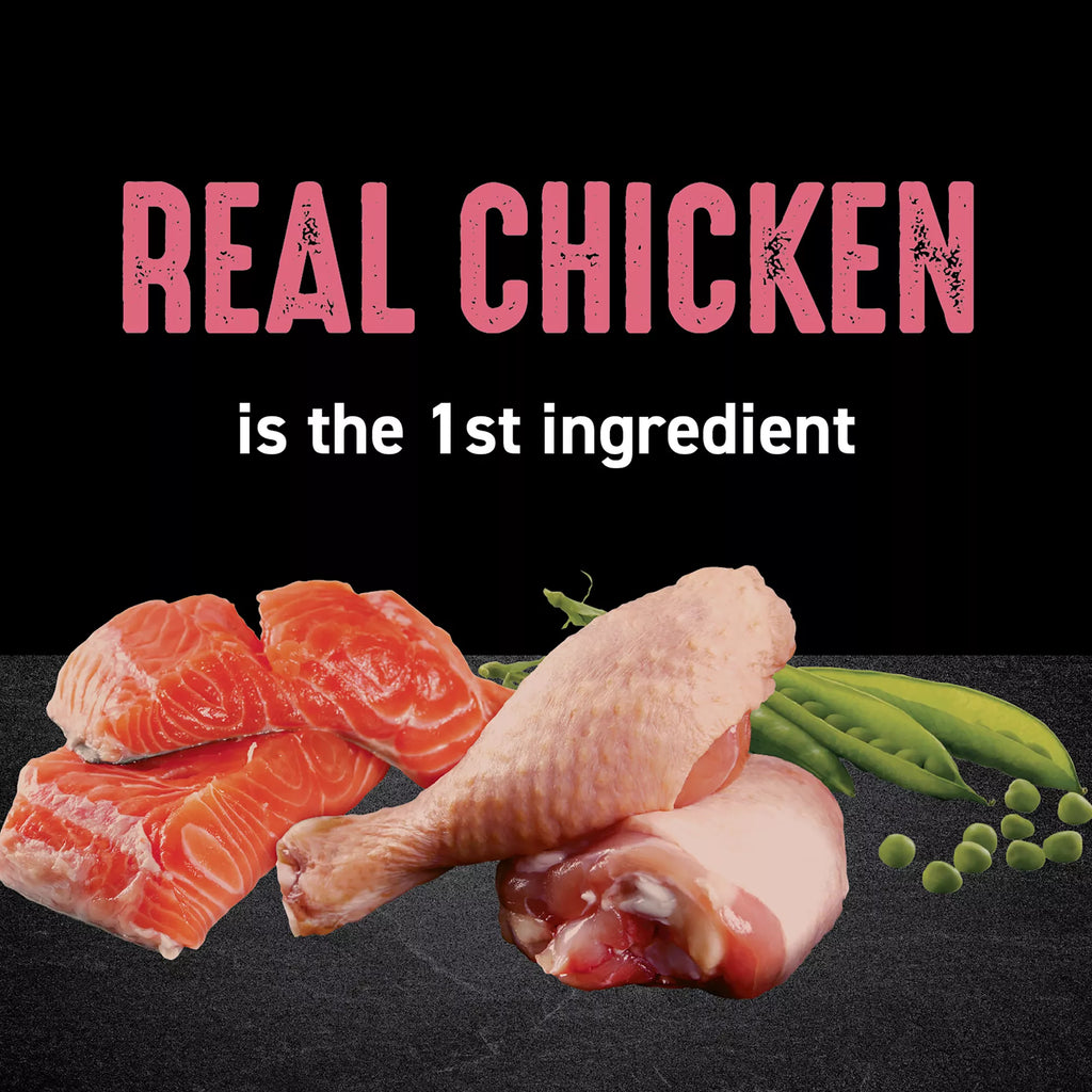 Crave High Protein Indoor Adult Dry Cat Food - Grain-Free Pet Food, Chicken & Salmon