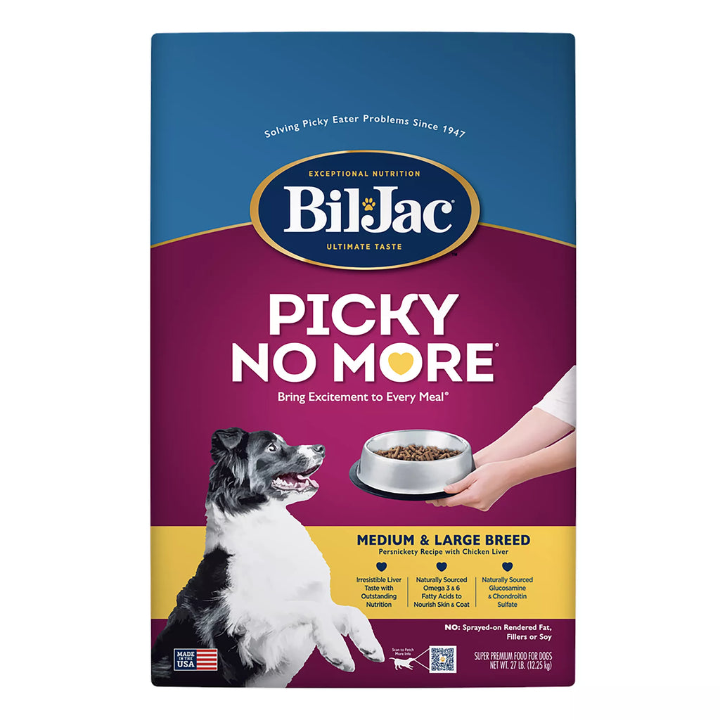Bil-Jac Picky No More Medium & Large Breed Adult Dog Food - Dry - Chicken