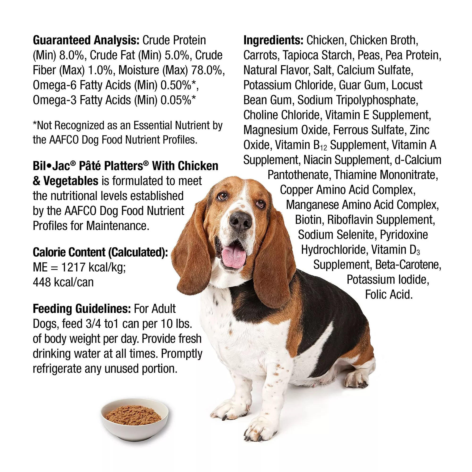Bil-Jac Pate Platters Adult Wet Dog Food - Grain-Free Pet Food, Gluten Free, 13 Oz.