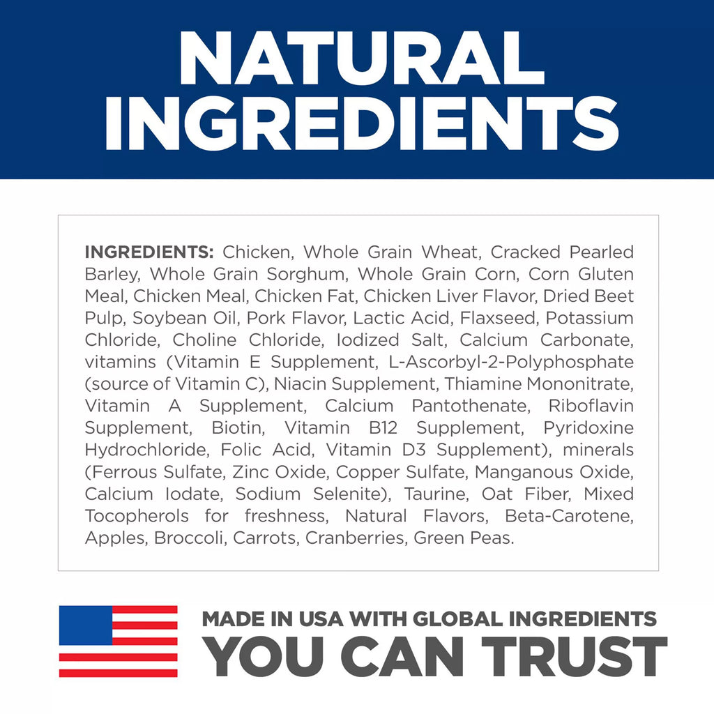 Hill's Science Diet Small Bites Adult Dog Food - Dry - Chicken & Barley