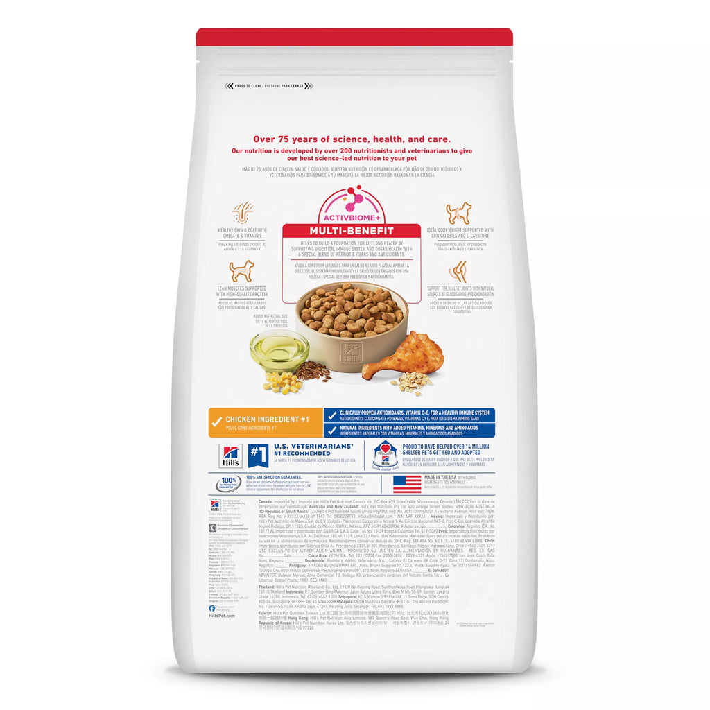 Hill's Science Diet Large Breed Adult Dog Food - Dry - Chicken & Barley