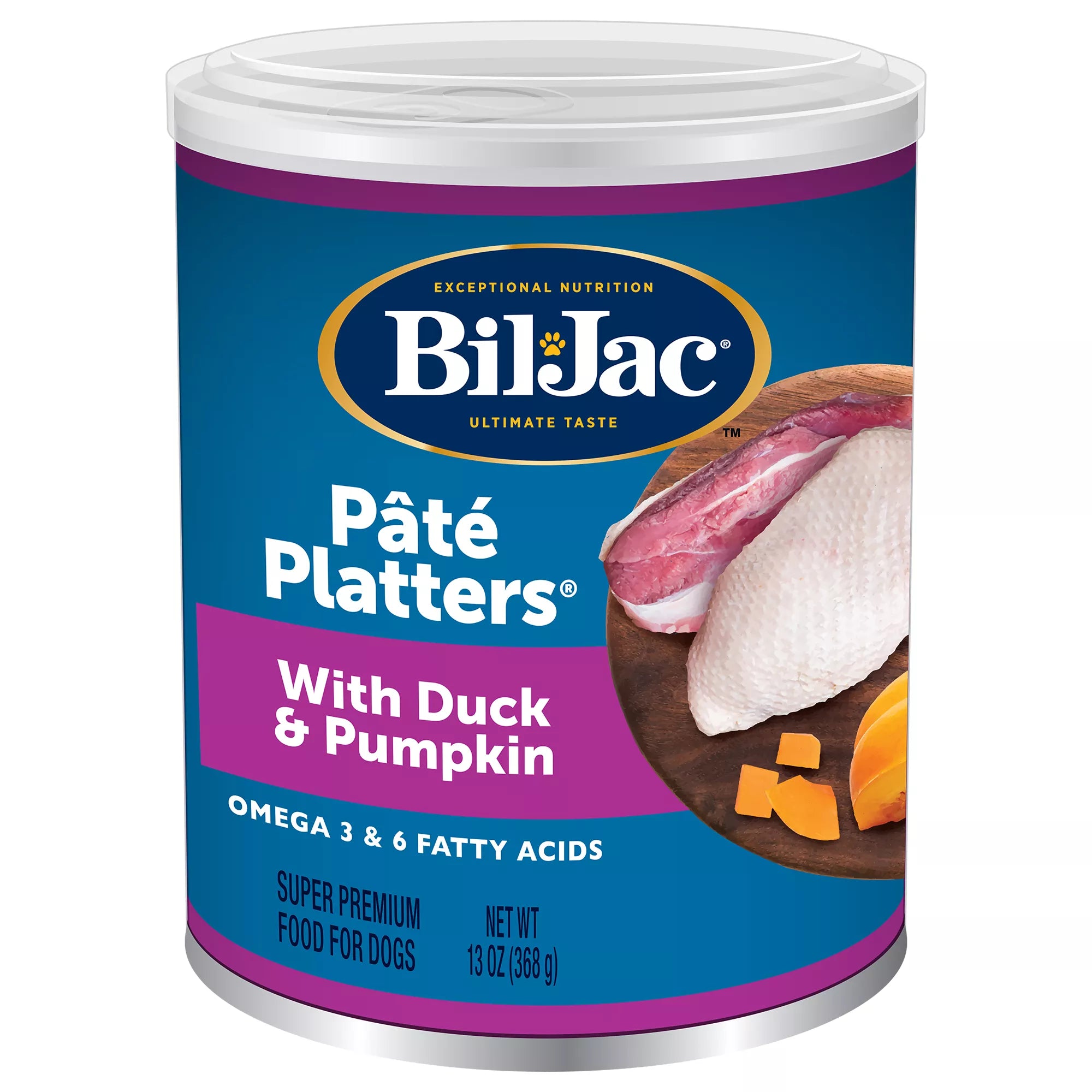 Bil-Jac Pate Platters Adult Wet Dog Food - Grain-Free Pet Food, Gluten Free, 13 Oz.