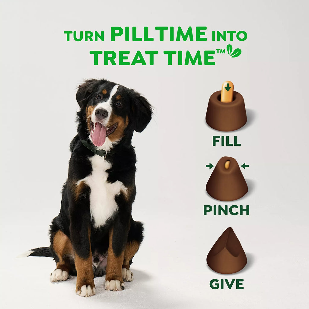 Greenies Pill Pockets Dog Treats for Capsules - Hickory Smoke