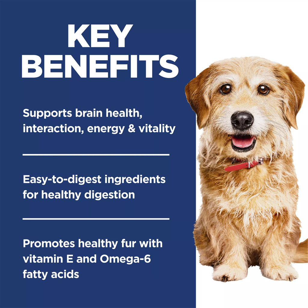 Hill's Science Diet Senior Vitality Small & Mini Senior 7+ Dry Dog Food - Chicken & Rice