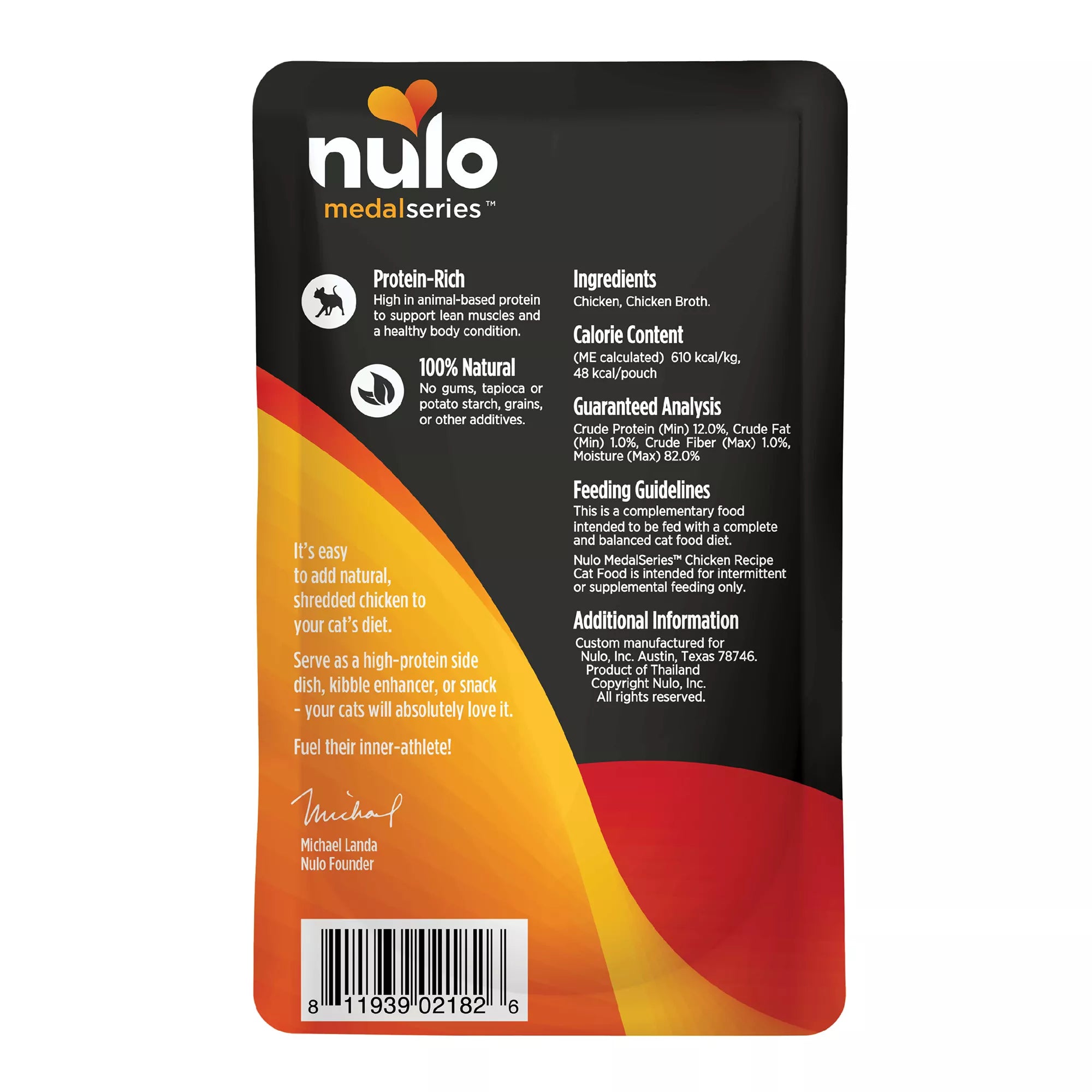 Nulo MedalSeries  Wet Cat Food Topper - Limited Ingredient, 2.8 Oz.