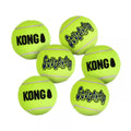 KONG AirDog Tennis Ball Set Squeaker Dog Toy - 6 Pack