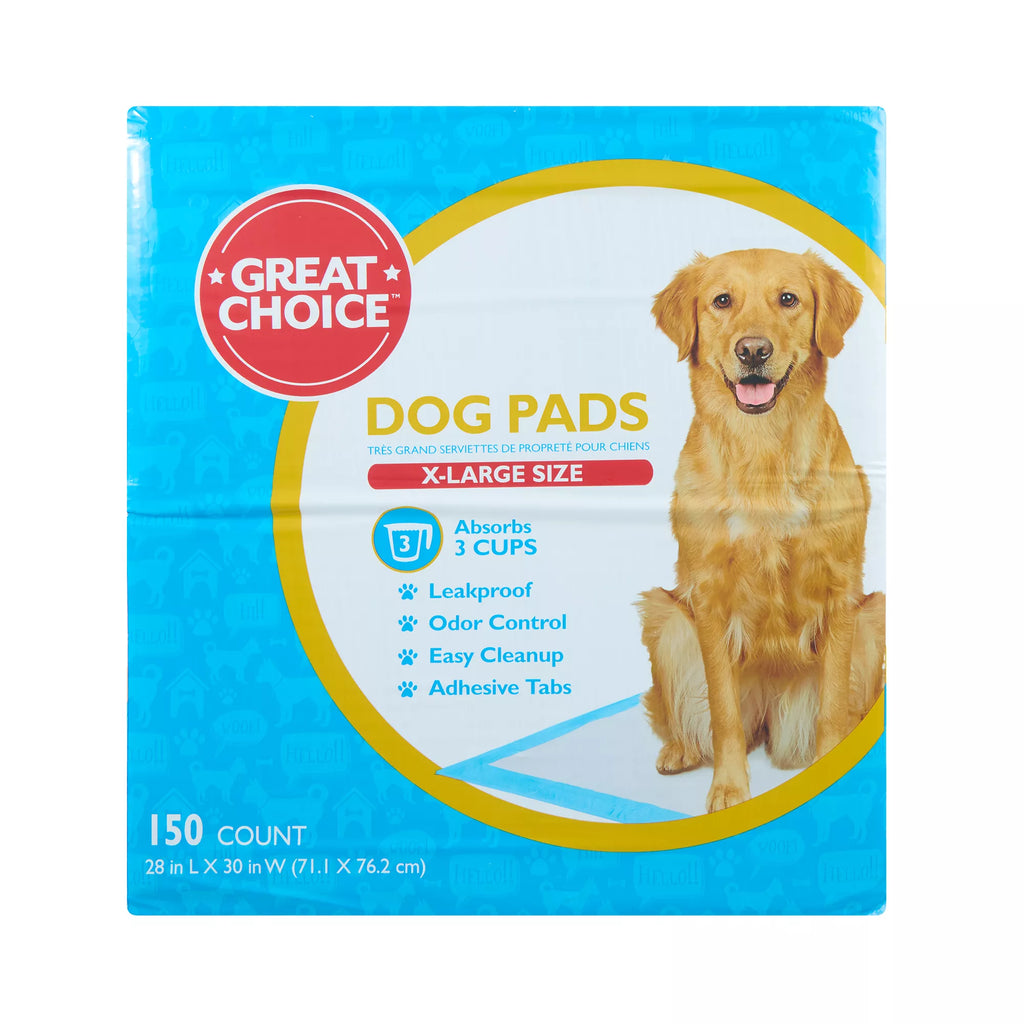 Great Choice X-Large Dog Pads - 28"L x 30"W