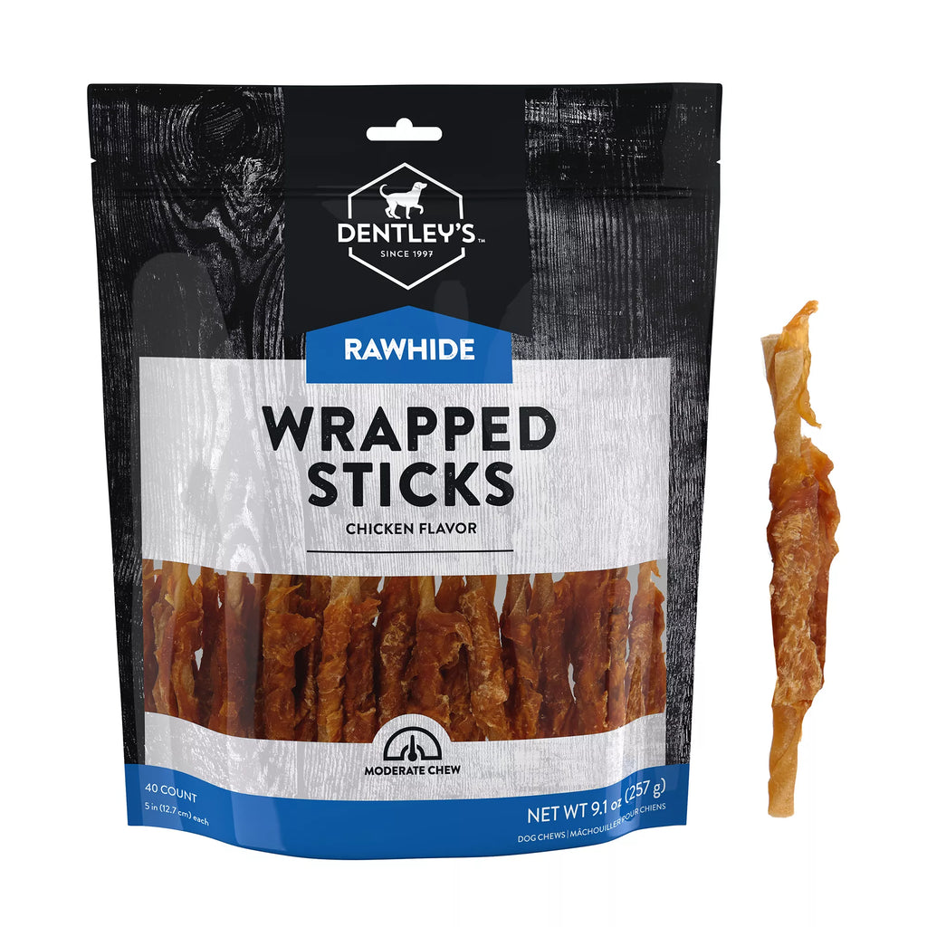Dentley's Gourmet 5" Retriever Sticks Dog Chew - Chicken