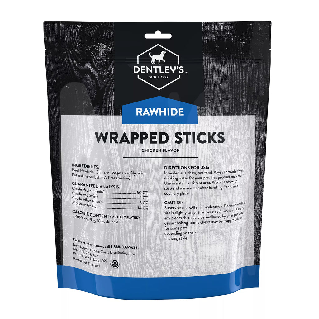 Dentley's Gourmet 5" Retriever Sticks Dog Chew - Chicken