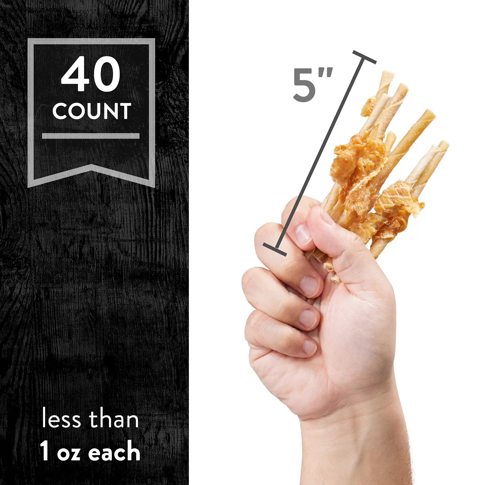 Dentley's Gourmet 5" Retriever Sticks Dog Chew - Chicken