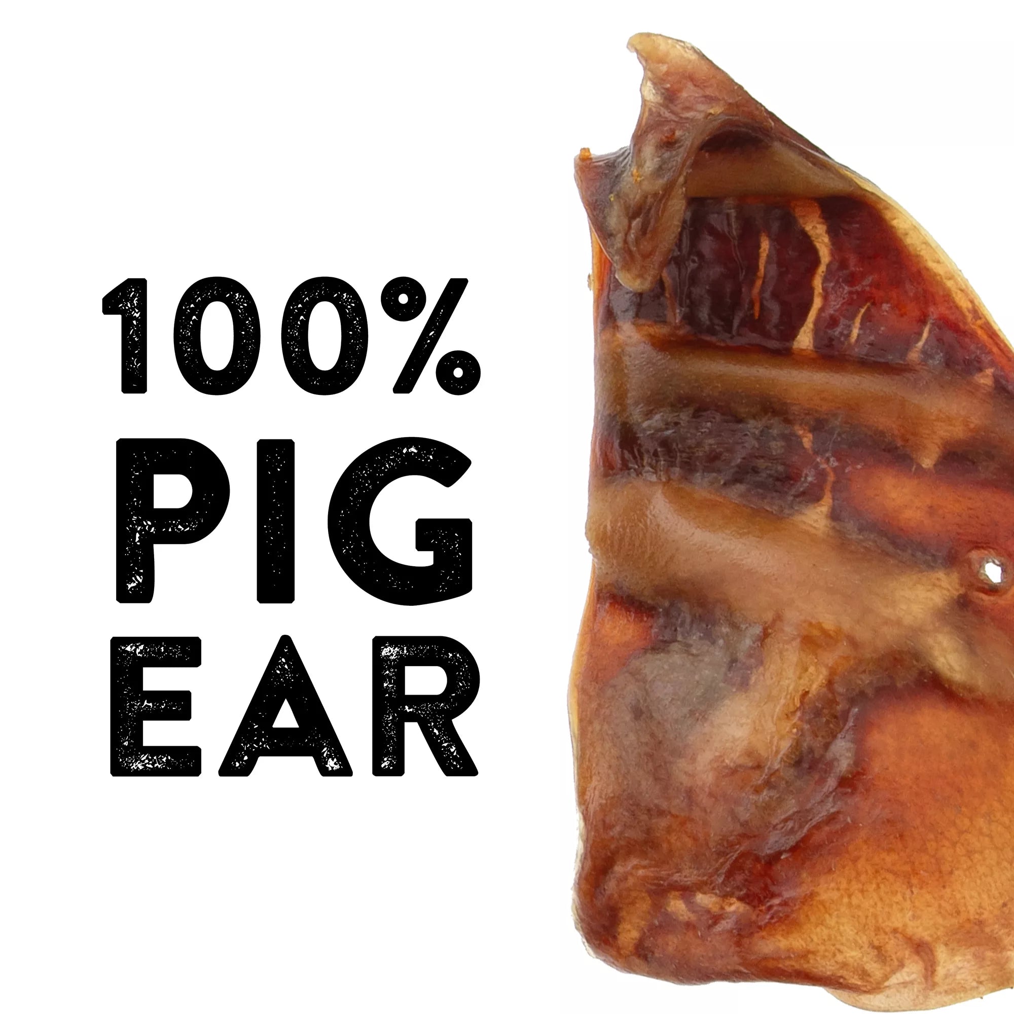 Dentley's Nature's Chews Full Pig Ear Dog Chew