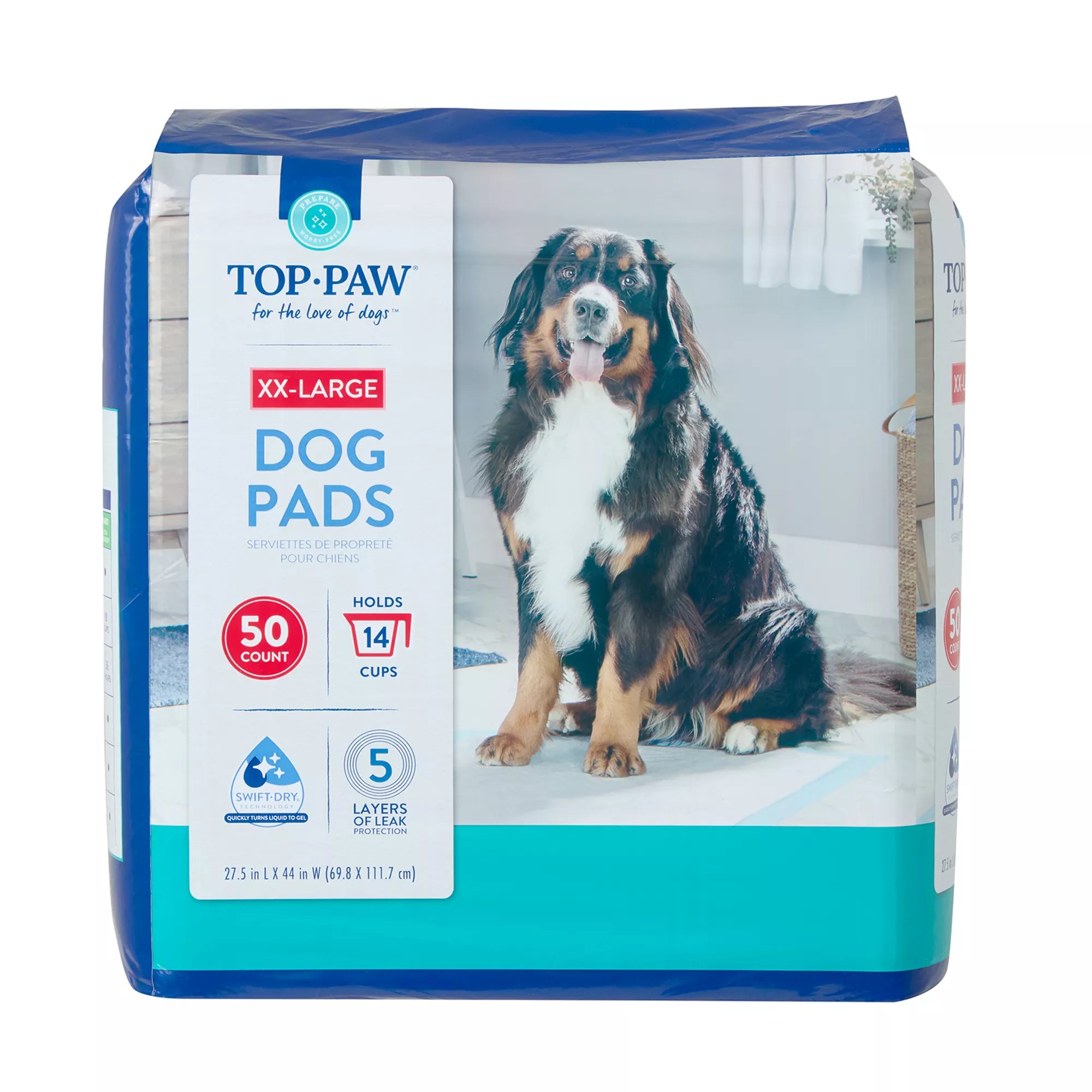 Top Paw Ultra XXL Dog Pads - 27.5"L x 44"W
