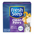 Fresh Step Clean Paws with Febreze Multi-Cat Clumping Cat Litter - Scented, Low Dust Litter