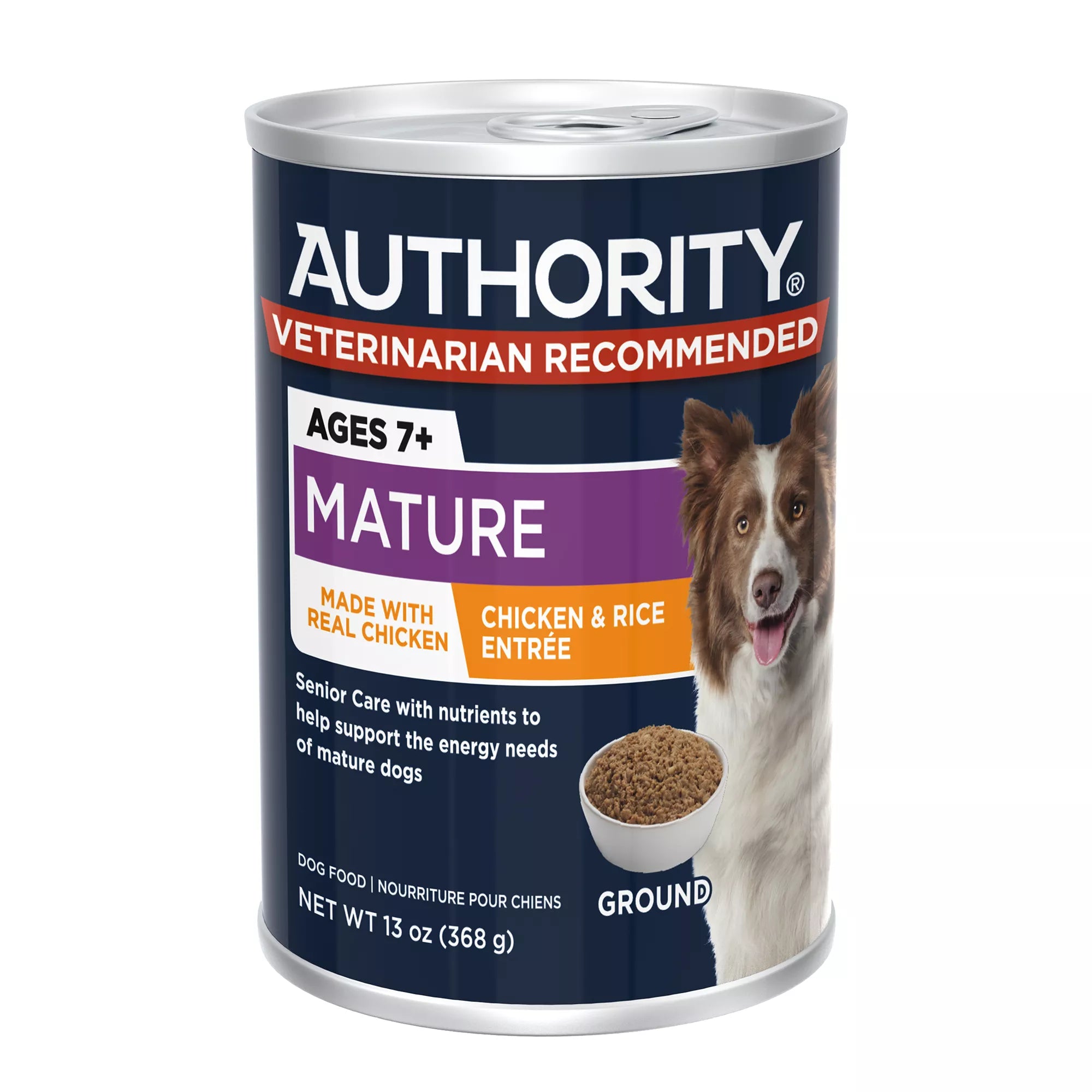 Authority Everyday Health Chicken & Rice Entree Senior 7+ Wet Dog Food - 13 oz
