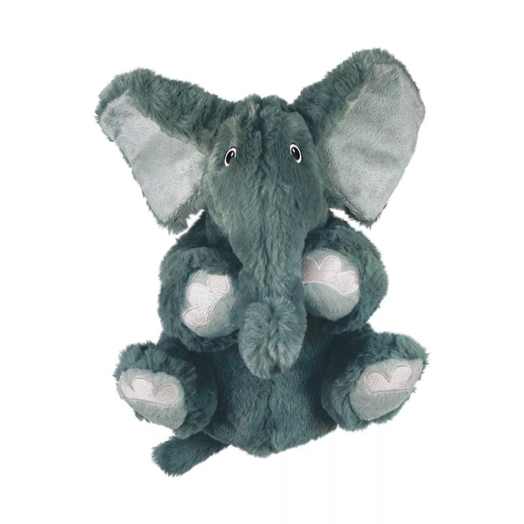 KONG Kiddos Comfort Elephant Dog Toy - Plush, Squeaker