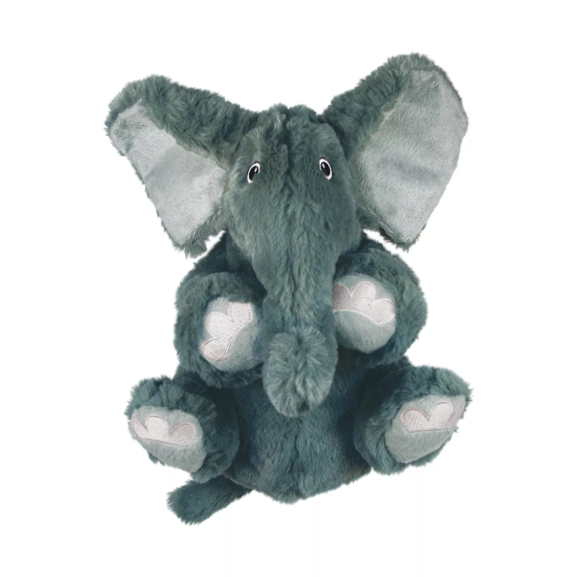 KONG Kiddos Comfort Elephant Dog Toy - Plush, Squeaker