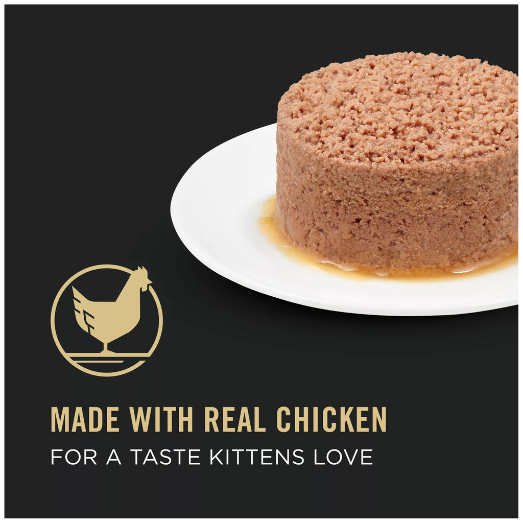 Purina Pro Plan Kitten Wet Cat Food - Pate, No Artificial Flavors, 3 Oz