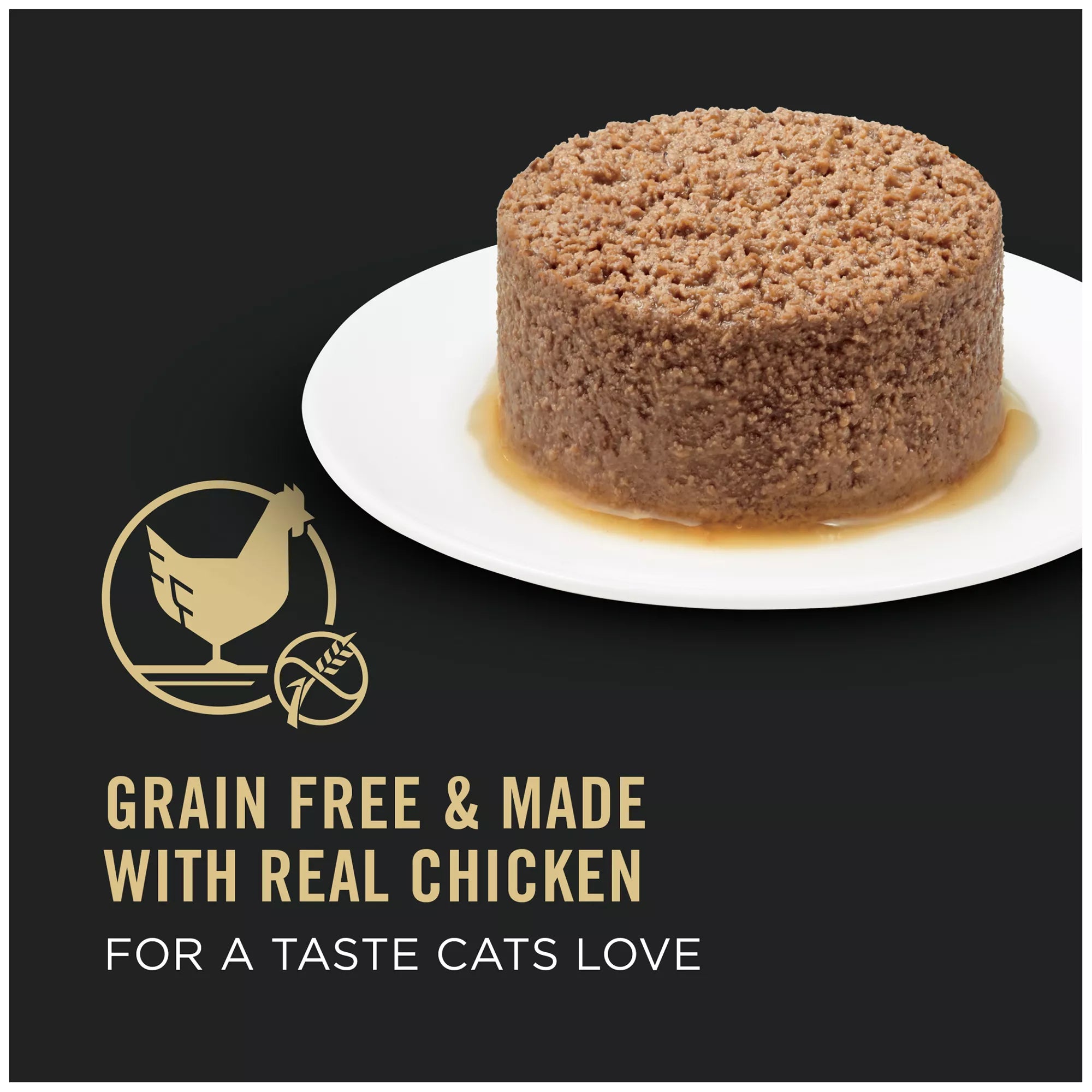 Purina Pro Plan Prime Plus  Senior Wet Cat Food - Grain-Free Pet Food, With Vitamins, 3 Oz