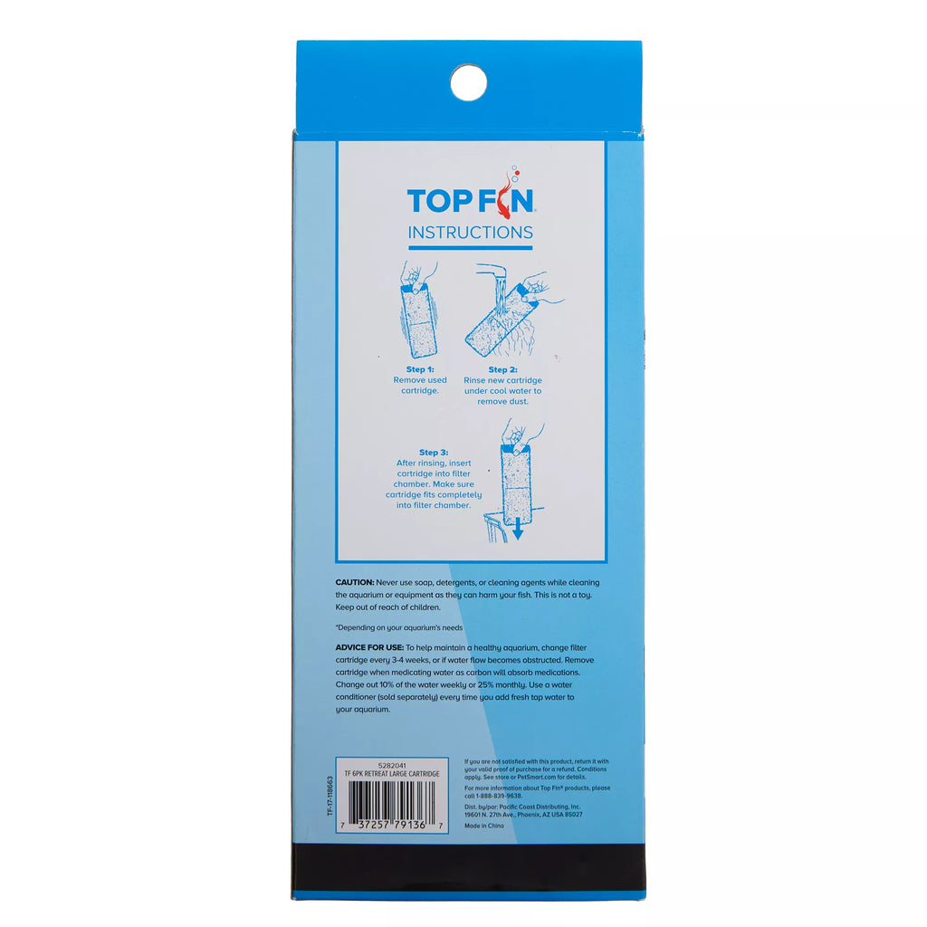 Top Fin Retreat RF-L Filter Cartridges